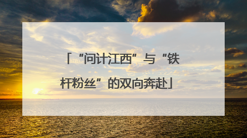 “问计江西”与“铁杆粉丝”的双向奔赴