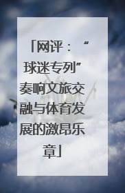 网评：“球迷专列”奏响文旅交融与体育发展的激昂乐章