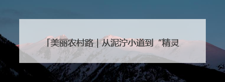 美丽农村路｜从泥泞小道到“精灵动脉”，德清有条“虾路”火了