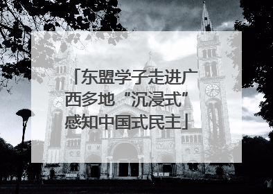 东盟学子走进广西多地“沉浸式”感知中国式民主