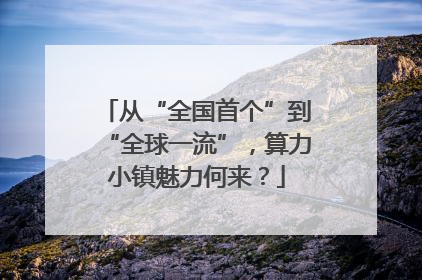 从“全国首个”到“全球一流”，算力小镇魅力何来？