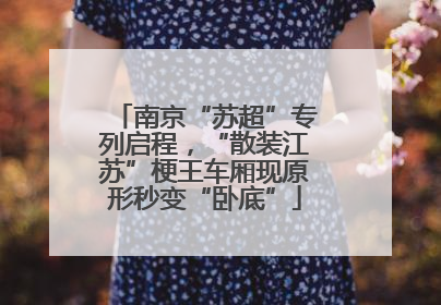 南京“苏超”专列启程，“散装江苏”梗王车厢现原形秒变“卧底”