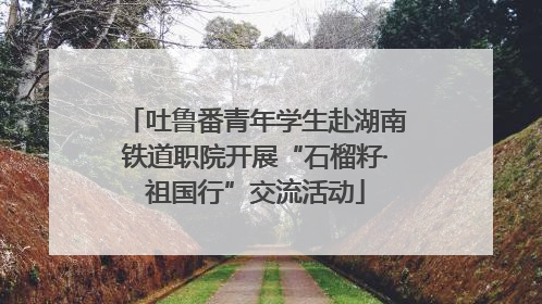 吐鲁番青年学生赴湖南铁道职院开展“石榴籽·祖国行”交流活动