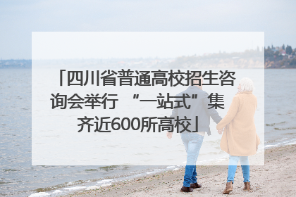 四川省普通高校招生咨询会举行 “一站式”集齐近600所高校