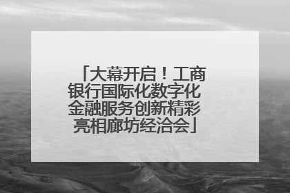 大幕开启！工商银行国际化数字化金融服务创新精彩亮相廊坊经洽会