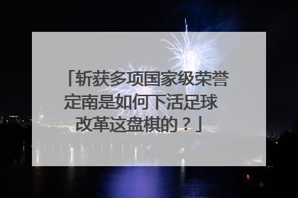 斩获多项国家级荣誉 定南是如何下活足球改革这盘棋的？