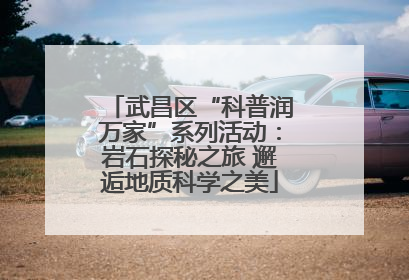 武昌区“科普润万家”系列活动：岩石探秘之旅 邂逅地质科学之美