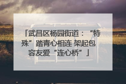 武昌区杨园街道：“特殊”踏青心相连 架起包容友爱“连心桥”