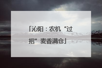 沁阳：农机“过招”麦香满仓