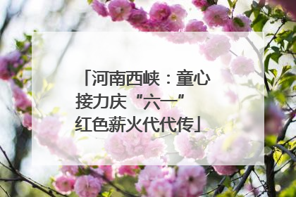 河南西峡：童心接力庆“六一” 红色薪火代代传