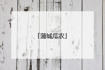 蒲城瓜农
