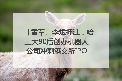 雷军、李斌押注，哈工大90后创办机器人公司冲刺港交所IPO｜IPO直通车