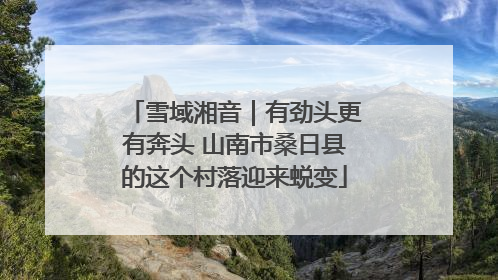 雪域湘音｜有劲头更有奔头 山南市桑日县的这个村落迎来蜕变