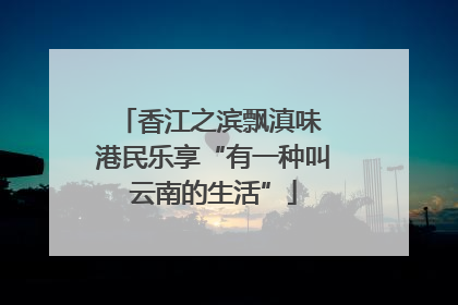 香江之滨飘滇味 港民乐享“有一种叫云南的生活”