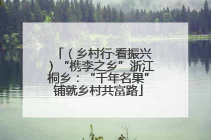 （乡村行·看振兴）“槜李之乡”浙江桐乡：“千年名果”铺就乡村共富路