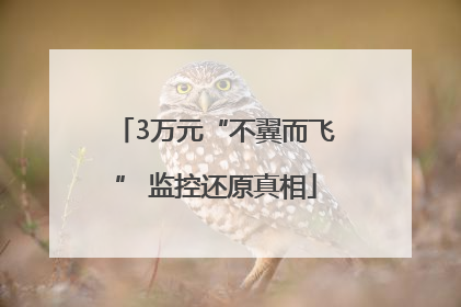 3万元“不翼而飞” 监控还原真相