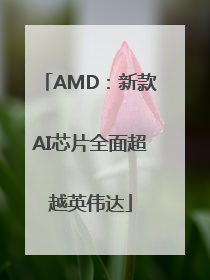 AMD：新款AI芯片全面超越英伟达